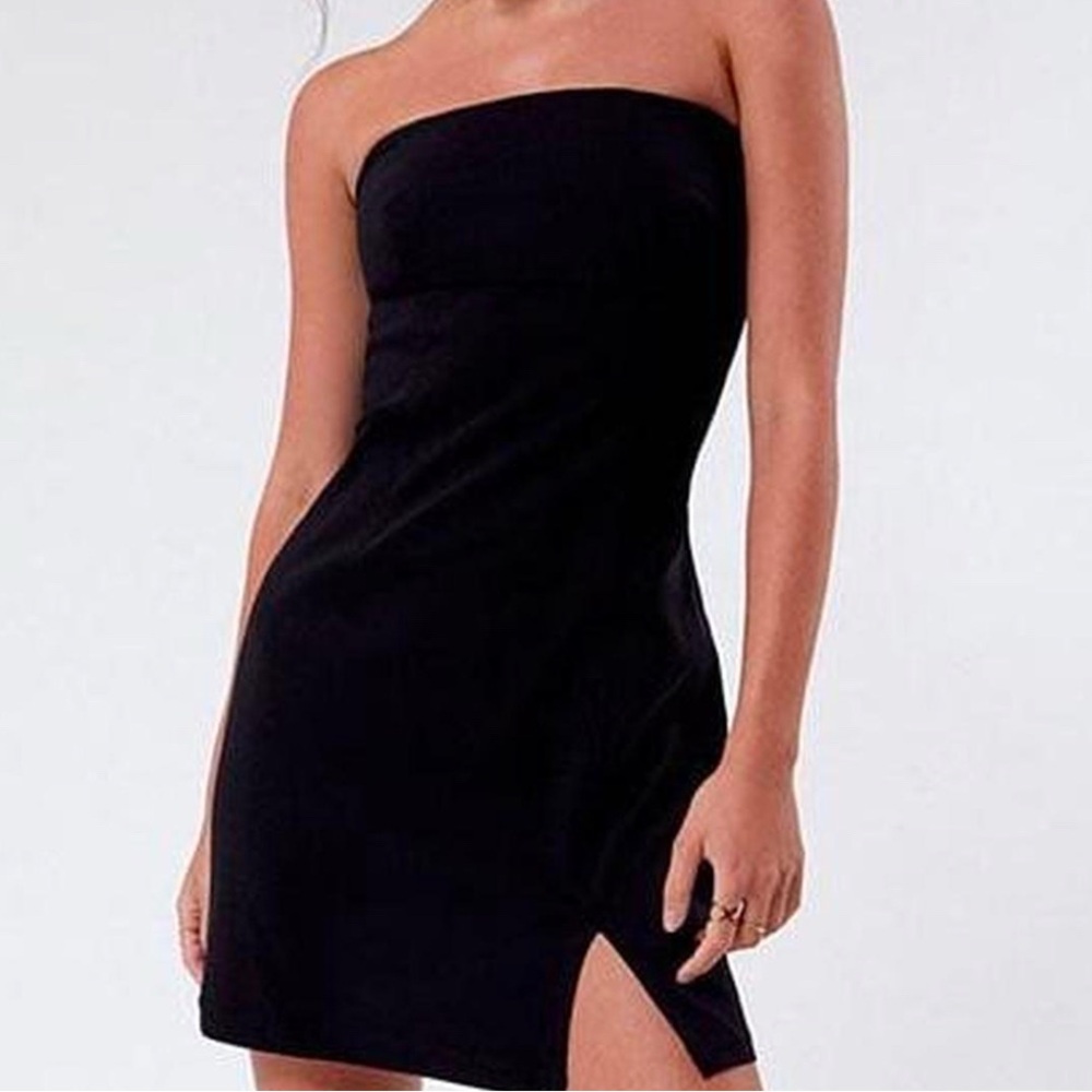 Pacsun strapless army green dress small Kendall and Kylie